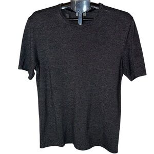 NWOT COS Men’s 100% Cotton Crew Neck T-Shirt Charcoal Grey Regular Fit Size L